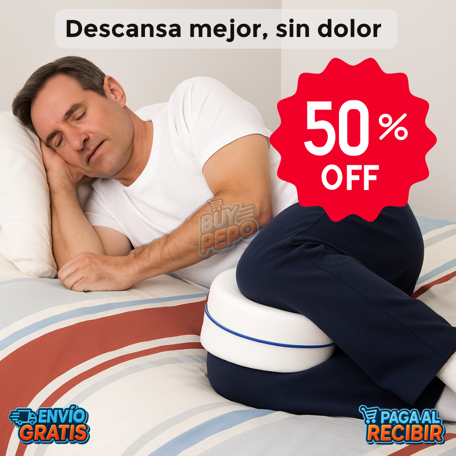 DreamLeg™ 🌙 - Almohada ortopédica piernas 😴