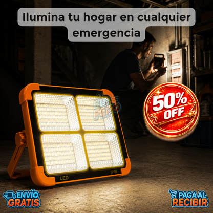 SolarReady™ 🔦 - Lámpara de emergencia solar ☀️