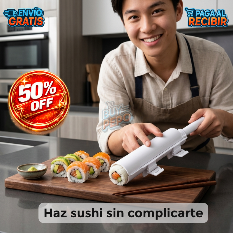 SushiRoll™ 🍣 - Bazuca enrolla sushi ✨