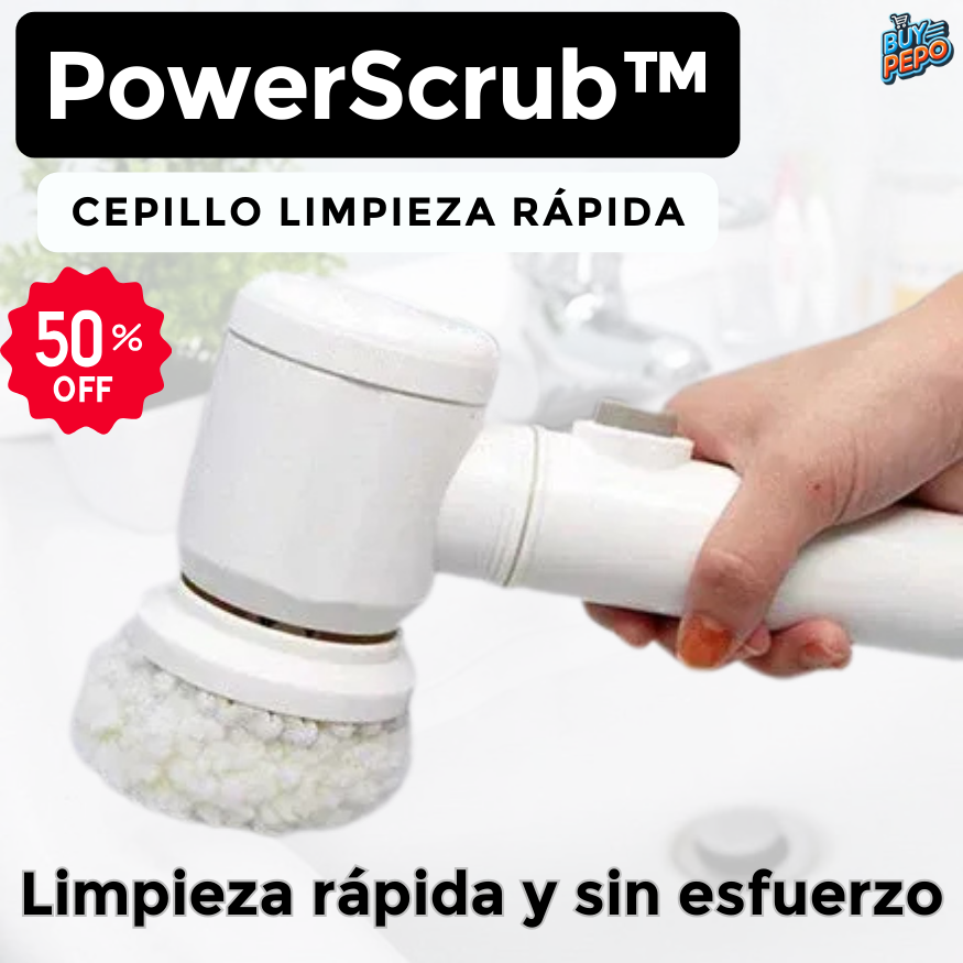 PowerScrub™ 🧼 - Cepillo limpieza rápida 🧽