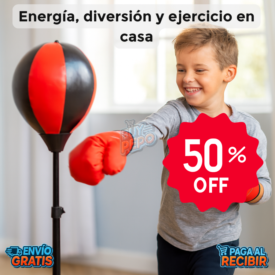 PunchKid™ 🥊 - Set de Boxeo Infantil 💥