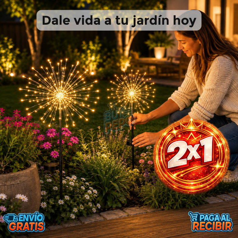 GardenGlow™🎄 - Pack de luces decorativas ✨