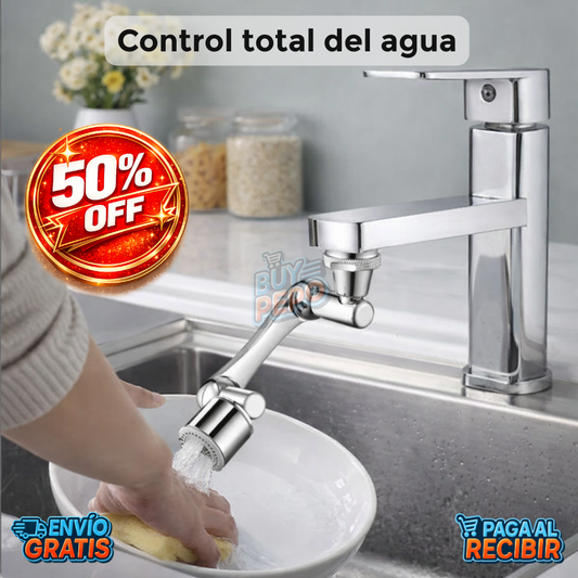 AquaSpin™ 💧 - Extensor grifo giratorio 🔄