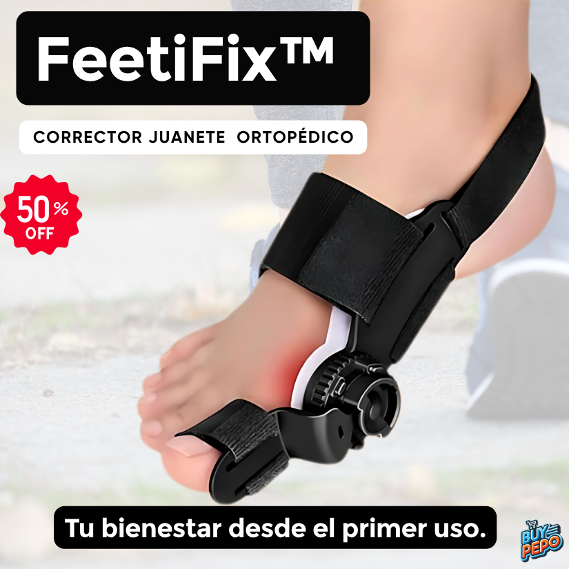 FeetiFix™ 🦶 - Alineador Ortopédico Para Juanetes 💪