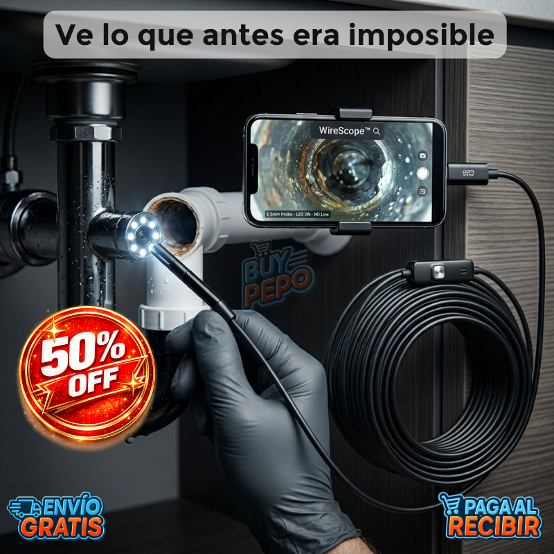 WireScope™ 🔍 - Camara endoscopio digital 📱