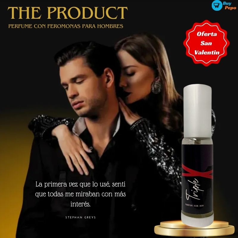 ✨ THE PRODUCT® - 🕶️ Perfume Con Feromonas Para Hombre 🧴💑🔥