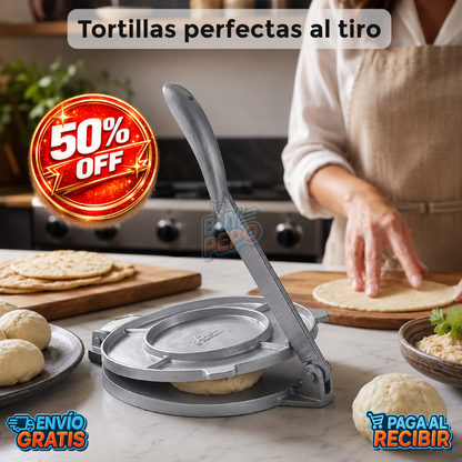 TortiPress™ 🌮 - Prensa tortillas perfectas 🥟