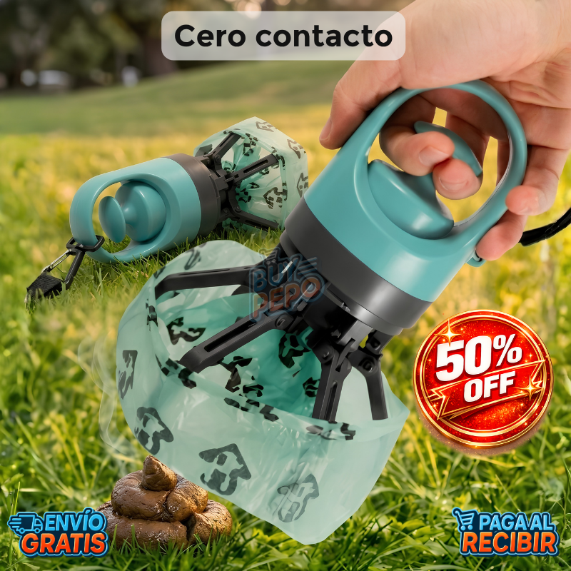 PawClean™ 🐾 - Recogedor portátil premium 🚶