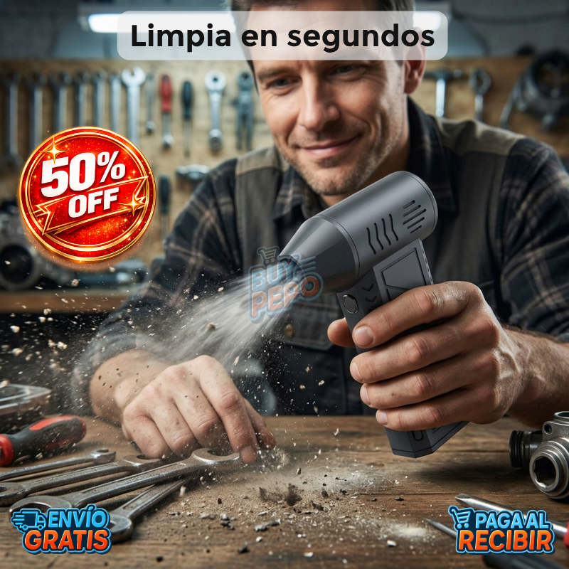 TurboForce™ 💨 - Soplador aire potente 💨