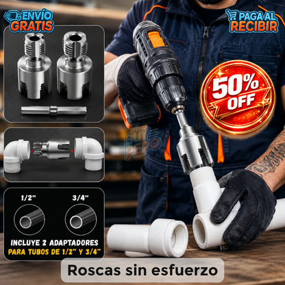 ThreadPro™ 🔩 - Roscador para tubos 🛠️
