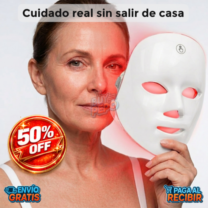 LumiSkin™ ✨ - Máscara luz facial LED ✨