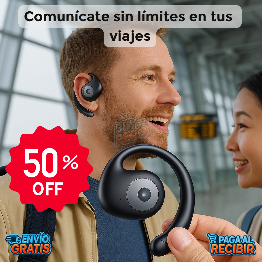 LingoWave™ 🎧 - Audífonos traducción instantánea 🌍