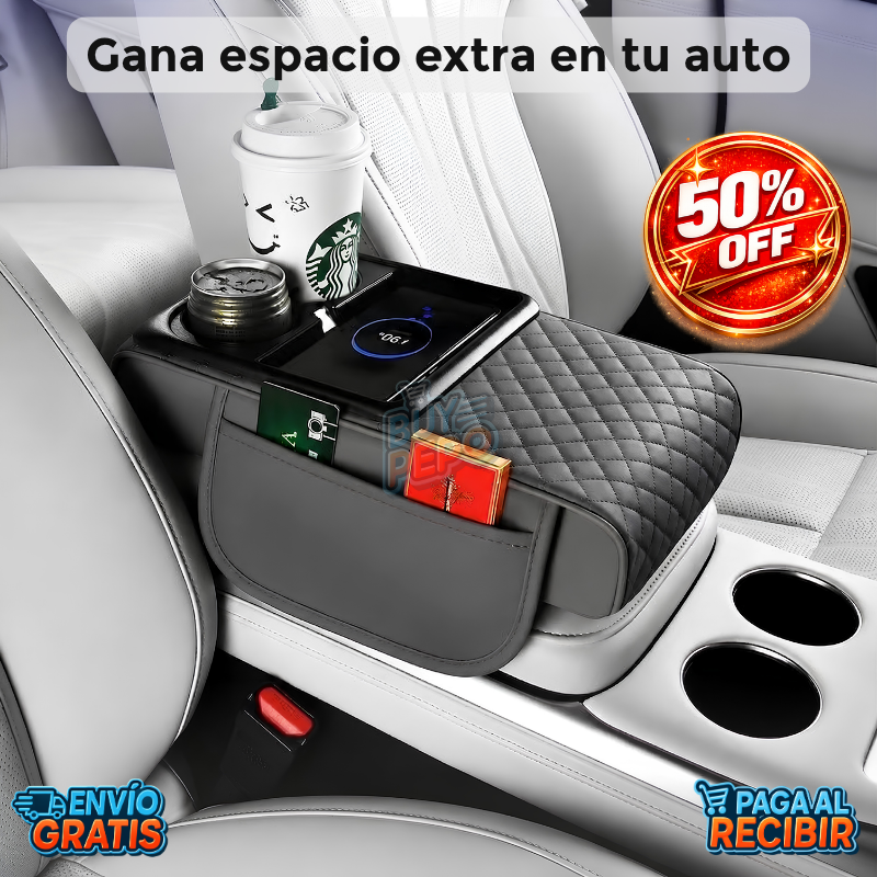 CupFit™ 🚗 - Portavasos de consola para auto ✨