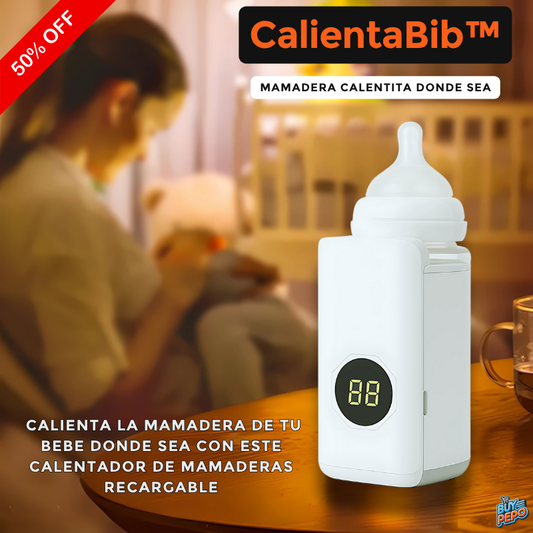 CalientaBib™ – 💖 Mamadera Calentita Done Sea 🍼⏱️