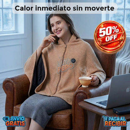 ThermaWrap™ 🔥 - Manta poncho calefactable 🔥
