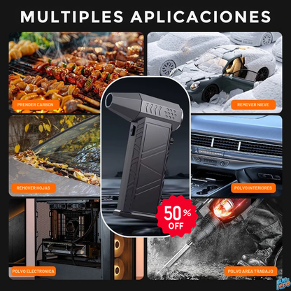 TurboJetMax™ - 🌀 Soplador Ultra Potente 130.000 RPM 💨✨