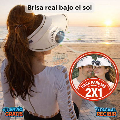 BreezeCap™ 🌬️ - Sombrero refrescante solar 😎