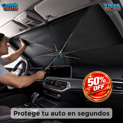 SolBlock™ ☀️ - Parasol Plegable Antirrayos 🚗