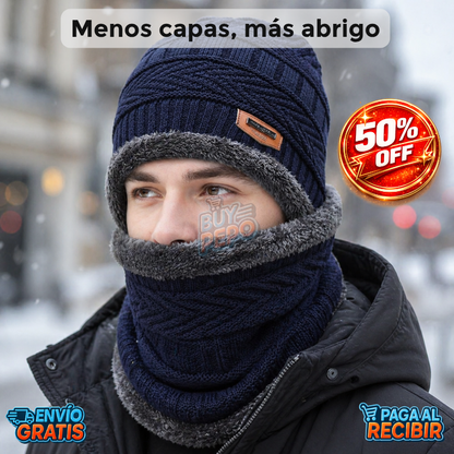 ThermaWrap™ 🧣 - Gorro bufanda térmico ❄️