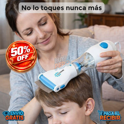 LiceVac™ 🧠 - Peine succión antipiojos 🧲