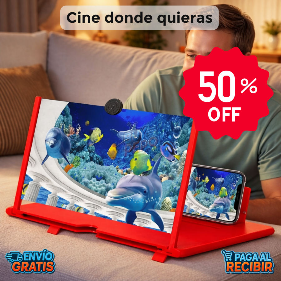 CineView™ 🎥 – Amplificador pantalla HD 🔍