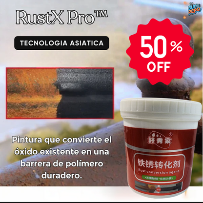 RustX Pro. 🛡️✨ - Pintura Convierte Óxido 1lt⏳✨