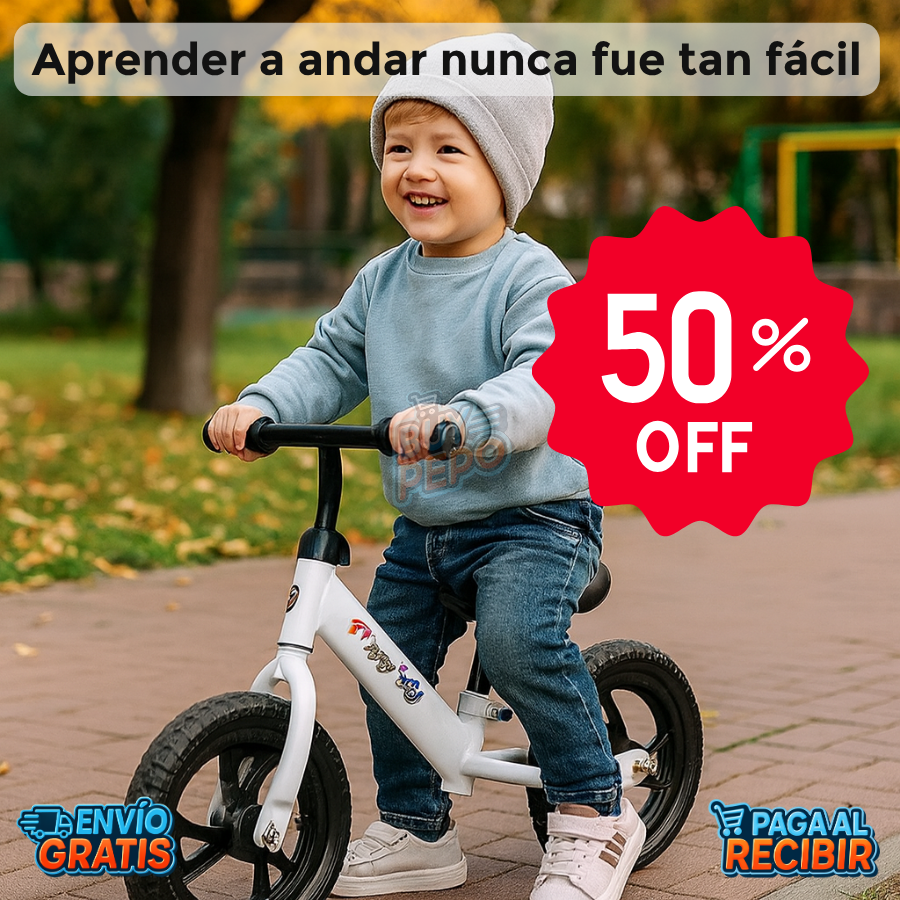MiniRider™ 🚲 - Bicicleta de Equilibrio Infantil 🎈