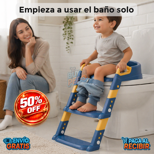 StepPotty™🪜 - Asiento con escalera 👶