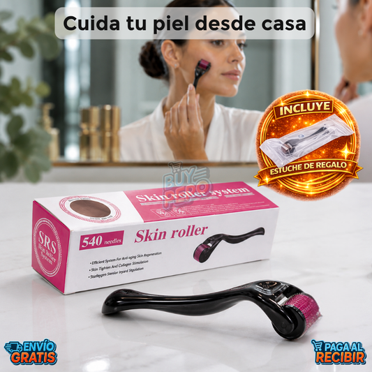 DermaGlow™ ✨ - Dermaroller regenerador facial 💆