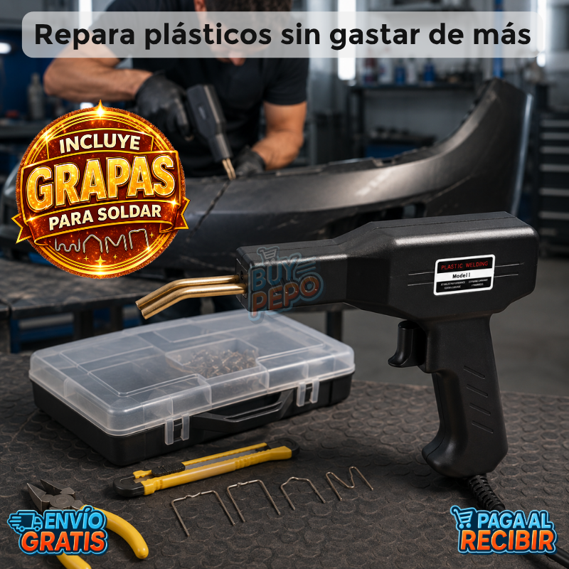 FixWeld™ 🔥 - Grapadora Soldadora Plástico 🛠️