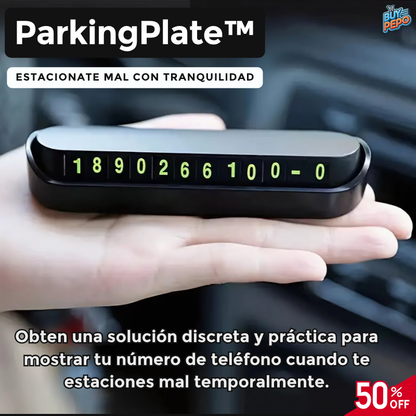 ParkingPlate™ - 🚗 Estacionate Mal Con Tranquilidad 📱💨
