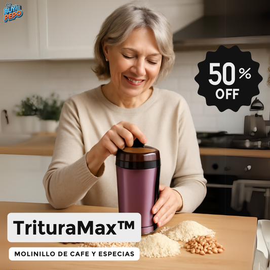 TrituraMax™ – ⚙️ Molinillo de Café y Especias ☕🌿