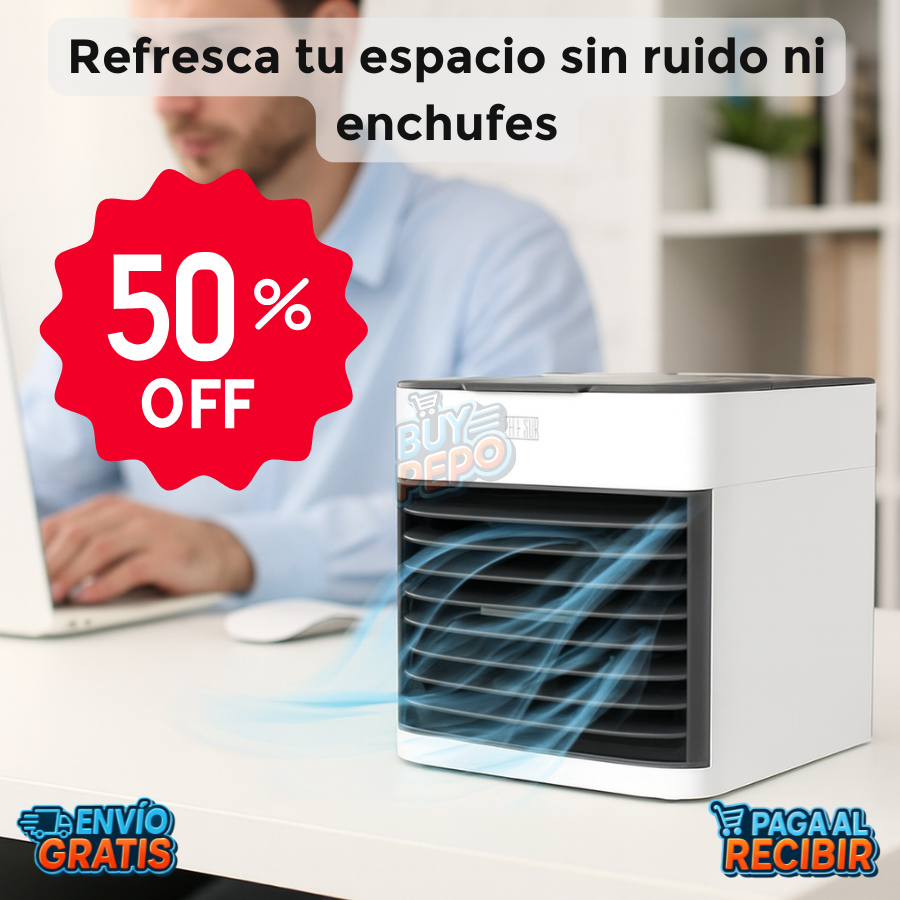 BreezeBox™ 💨 - Mini Aire Portátil 🌬️