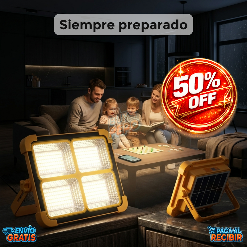RescueBeam™ 🚨 - Luz emergencia solar 🔋