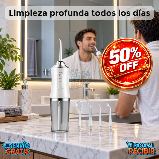 CleanJet™ 🦷 - Limpieza bucal profunda 💦