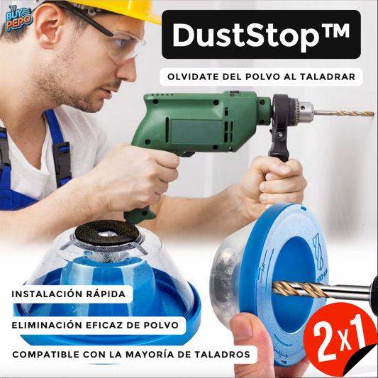 🚨OFERTA 2x1🚨 DustStop™ – 🛠️ Colector de Polvo para Taladro 🧹