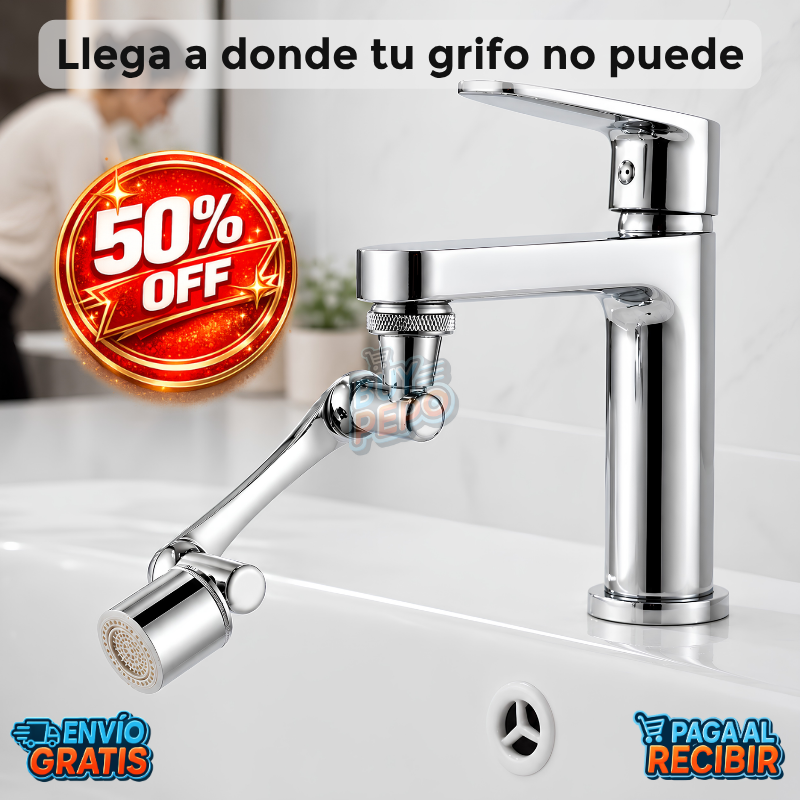 FlowMax™ 💧 - Extensor Giratorio 360° 🚰