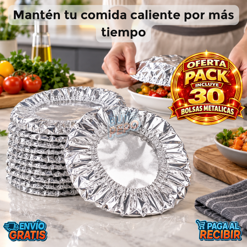 ThermoCover™ 🥘 - Tapas térmicas reutilizables ♻️