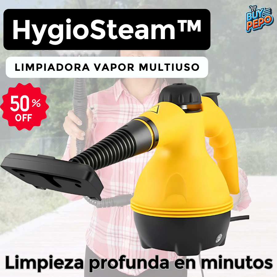 HygioSteam™ 💦 - Limpiadora Vapor Multiuso 🌟