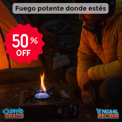 BlazeCore™ 🔥 - Cocinilla a gas portatil emergencia 🔥
