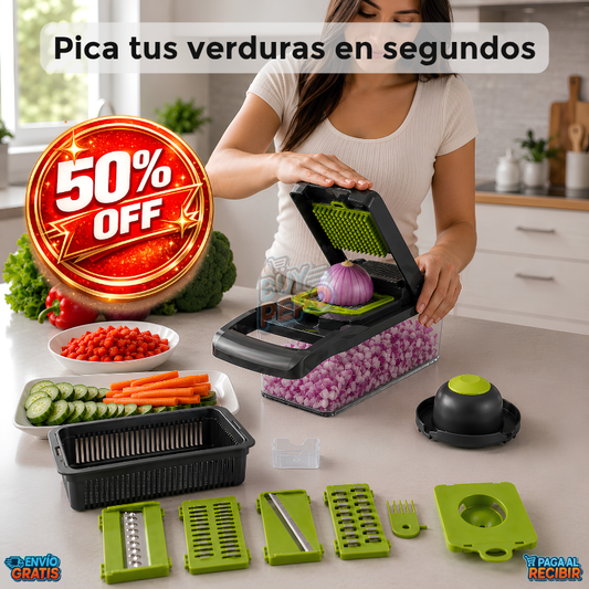 ChopMax™ 🥗 - Multi picador de vegetales ⚡