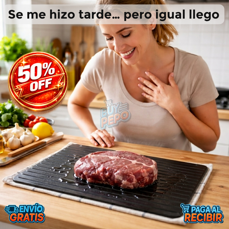DefrostPro™ ❄️ - tabla descongela rápido 🔥