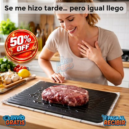 DefrostPro™ ❄️ - tabla descongela rápido 🔥