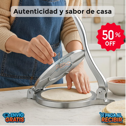 TortiMax™ 🌮 - Prensa tortillas caseras 🍽️