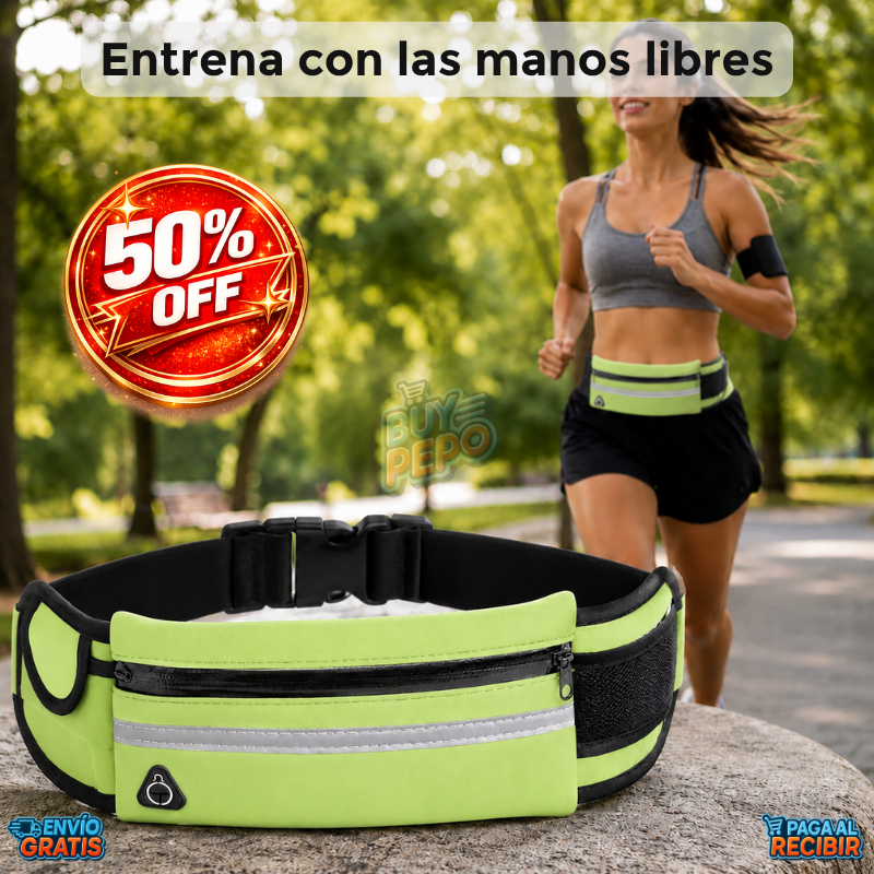 SportPocket™ 🏃‍♂️ - Riñonera deportiva segura 🎽
