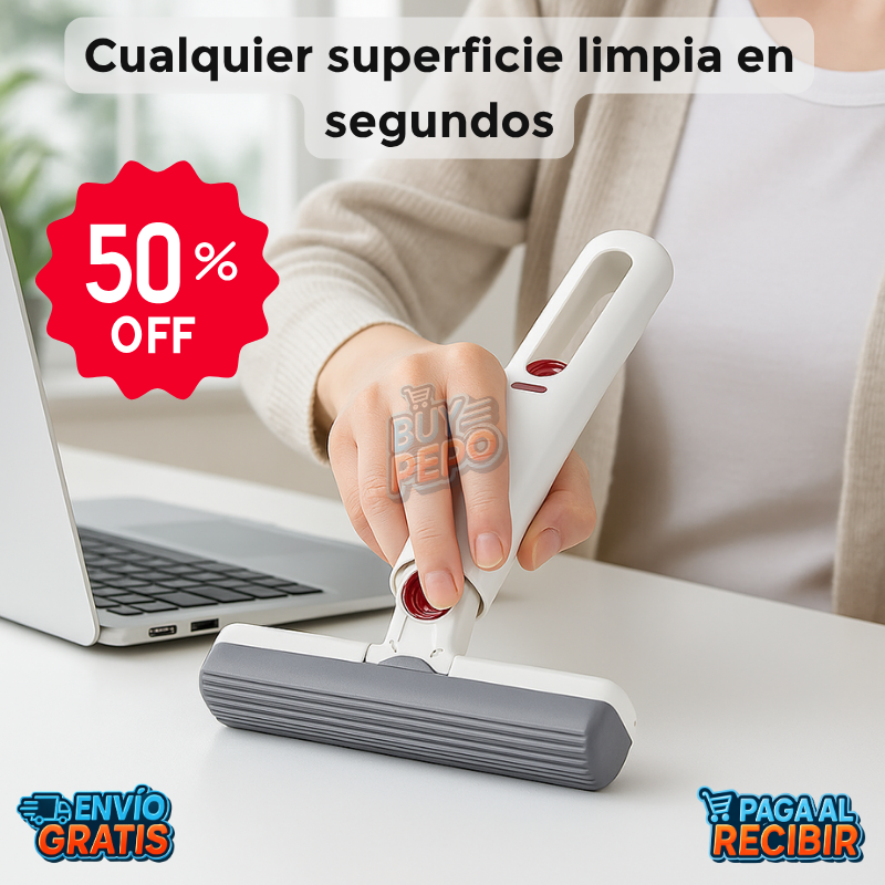 AutoMop™ 🧽 -  Mopa Autolimpiable de Limpieza ✨