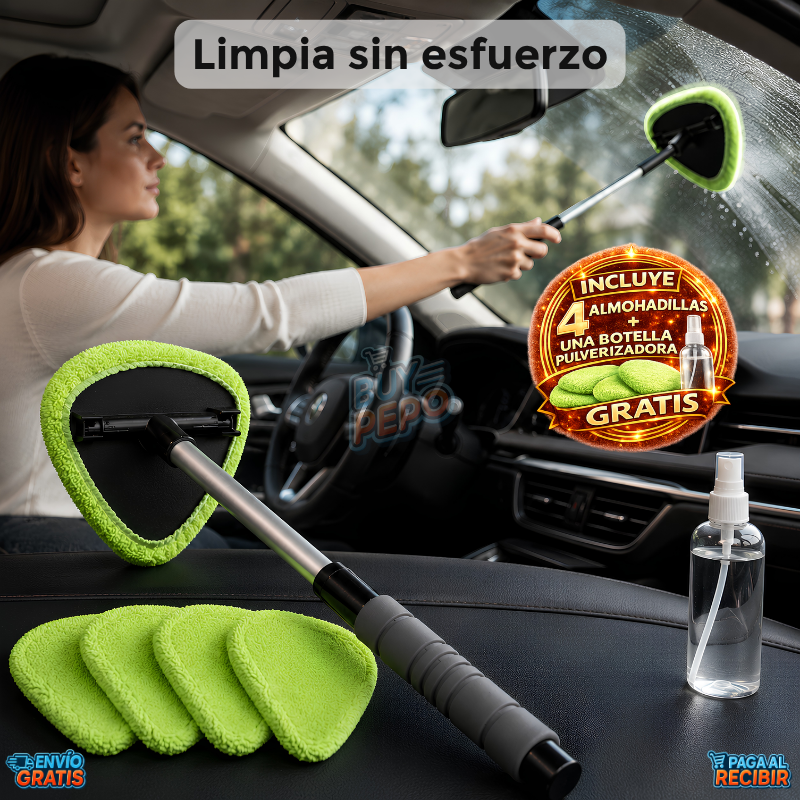 CrystalView™ 🚗✨ - Limpiador parabrisas interior 🧼