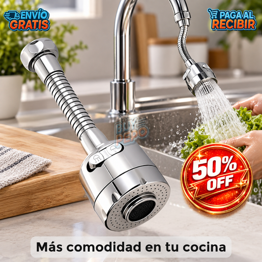 AquaFlow™ 💧 - Grifo Monomando de Cocina 🚿