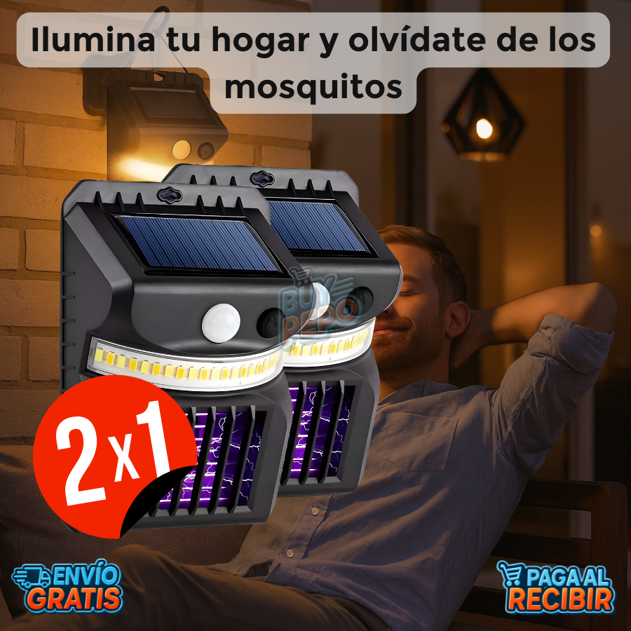 BrightKill™ 💡 – Lámpara antimosquitos inteligente 🦟