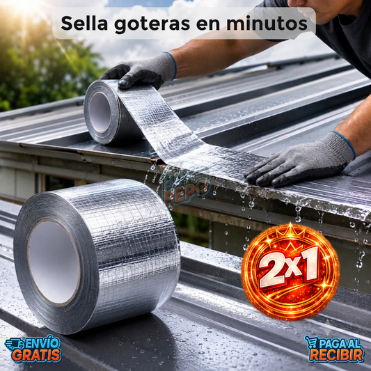 SealFlex™ 🛠️ - Cinta sella goteras 10cmx5mt 💧